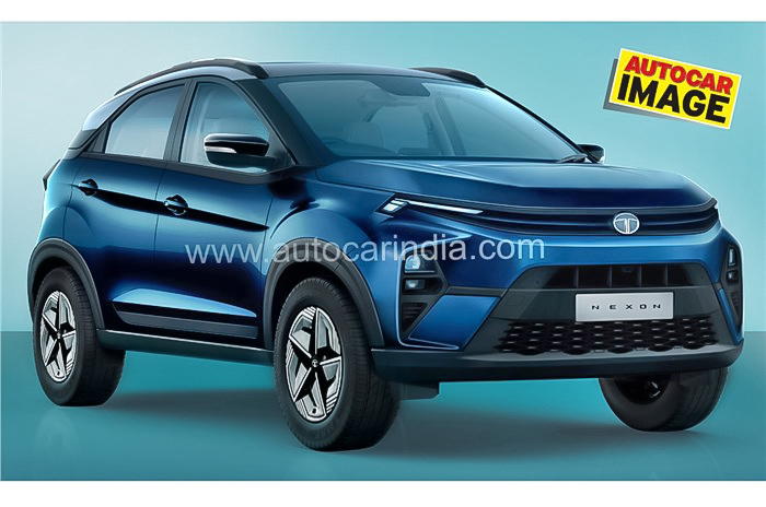 Tata Nexon Facelift Design Detailed, Price, Features, Engine Options ...